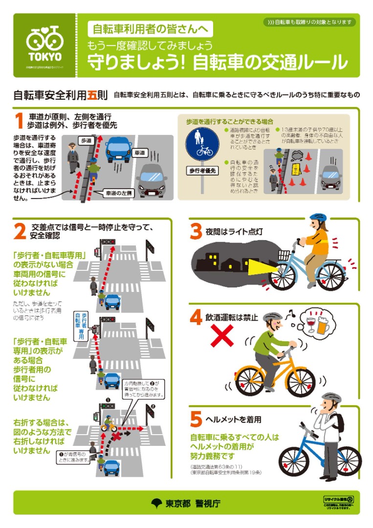 自転車安全利用TOKYOキャンペーン